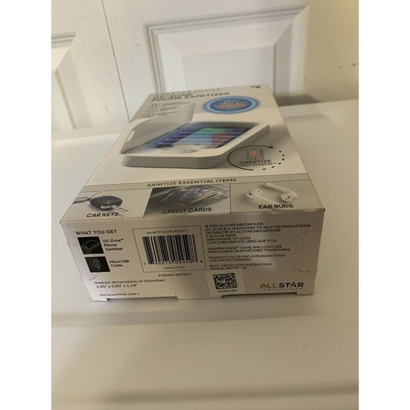 New Sharper Image UV Zone Phone Sanitizer Sanitize‎ Kill Bacteria and Virus - Picture 7 of 7